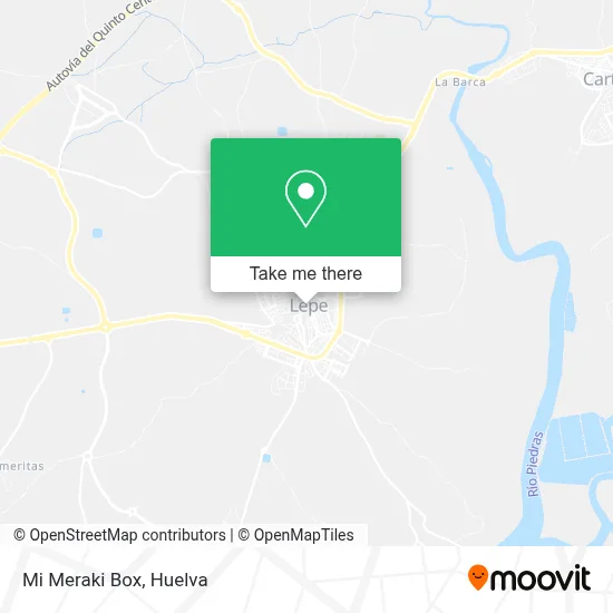 Mi Meraki Box map