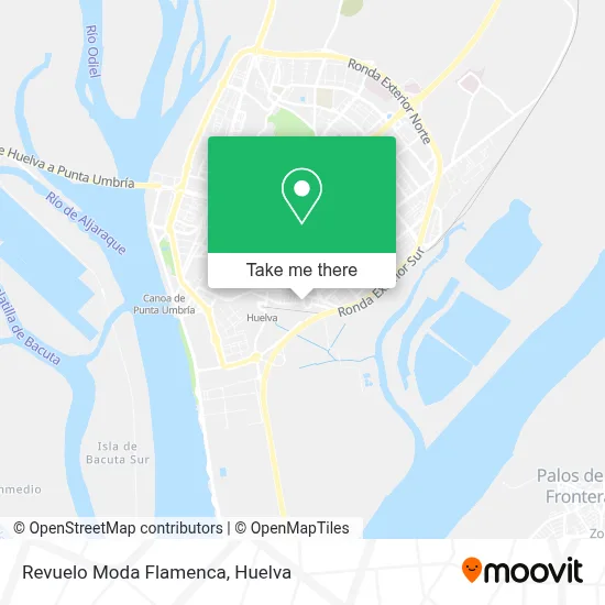 Revuelo Moda Flamenca map