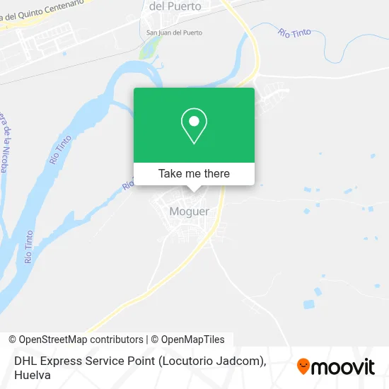 DHL Express Service Point (Locutorio Jadcom) map