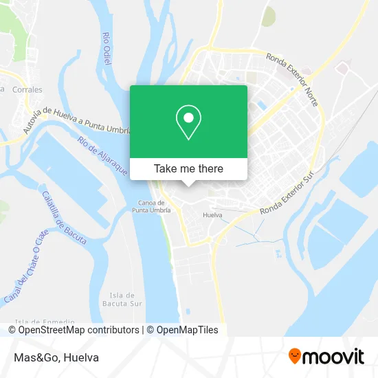 Mas&Go map