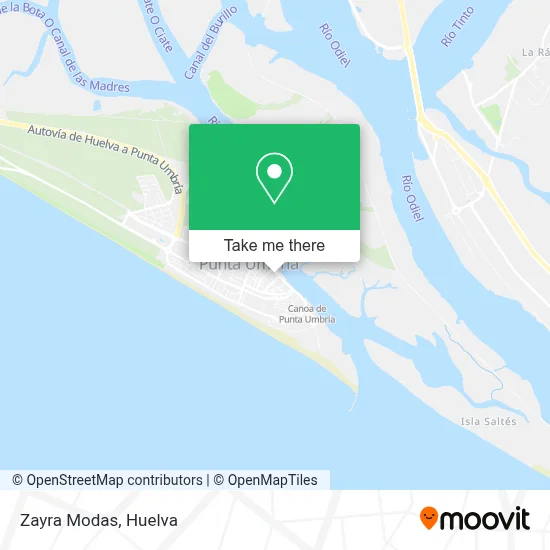 Zayra Modas map