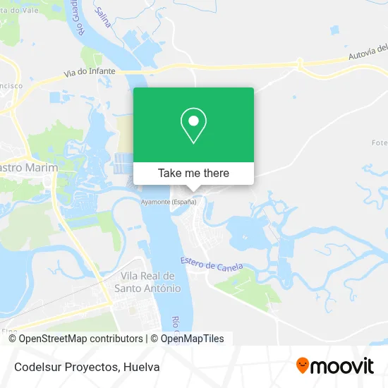 Codelsur Proyectos map
