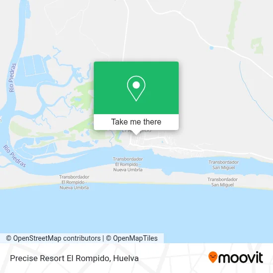 Precise Resort El Rompido map