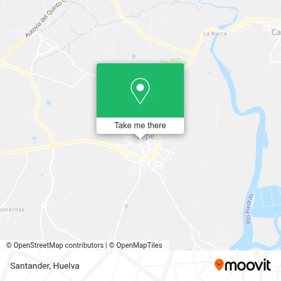 Santander map
