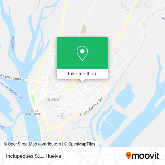 Inclupeques S.L. map