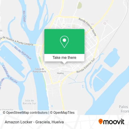 Amazon Locker - Graciela map
