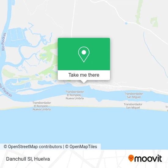 Danchull Sl map