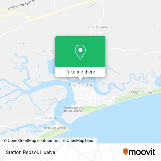 Station Repsol map