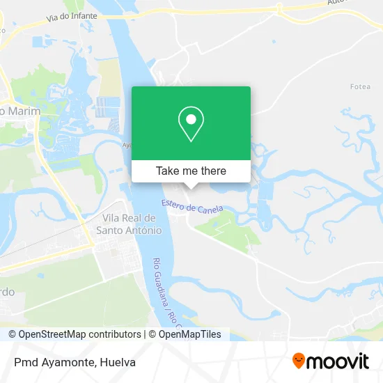 Pmd Ayamonte map