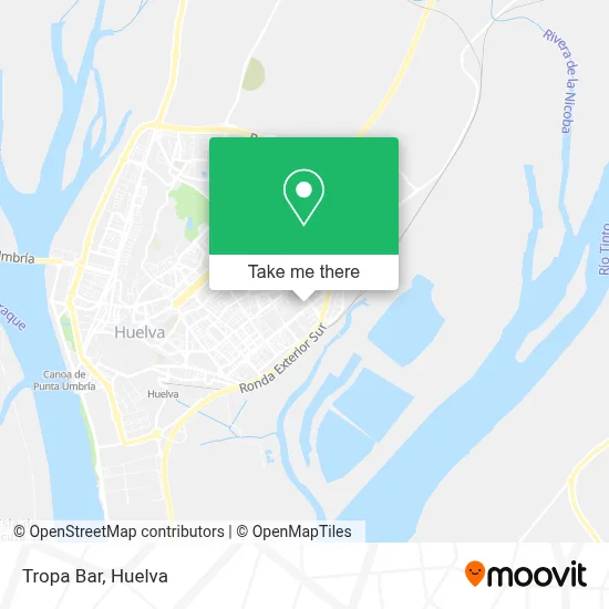 Tropa Bar map