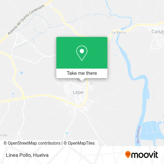Linea Pollo map