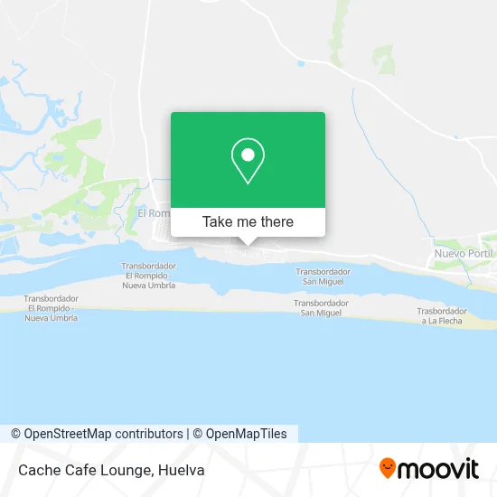 Cache Cafe Lounge map