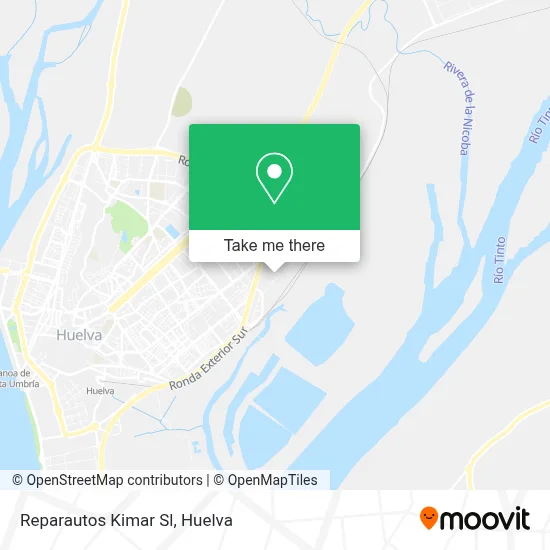 Reparautos Kimar Sl map