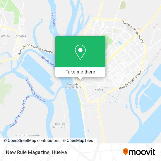New Rule Magazine map