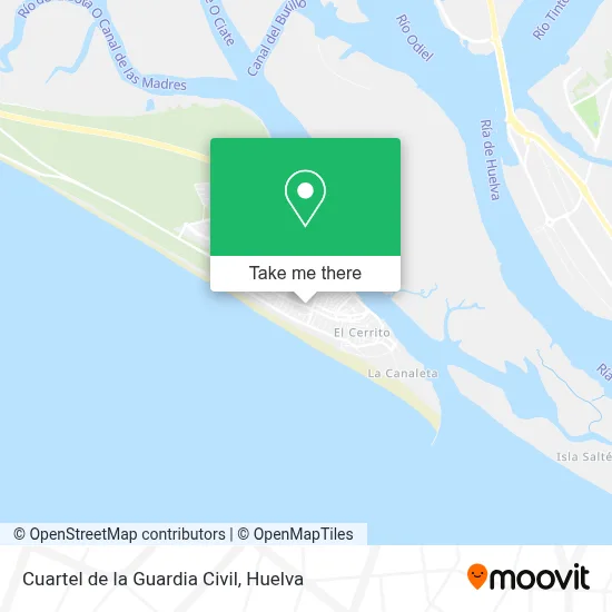 Cuartel de la Guardia Civil map