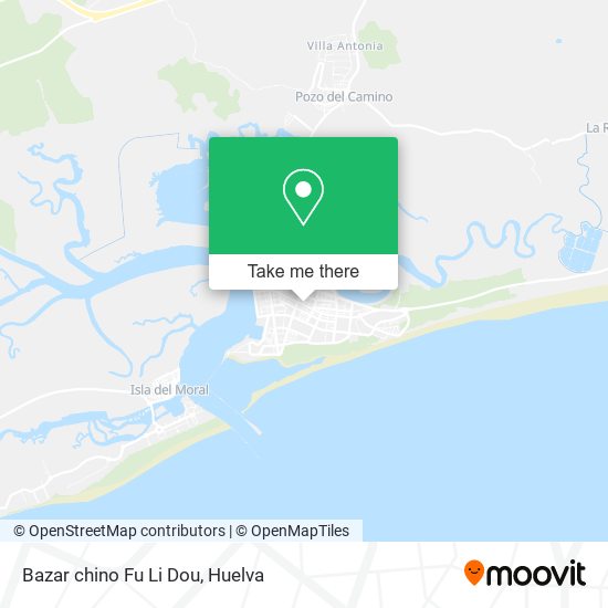 Bazar chino Fu Li Dou map