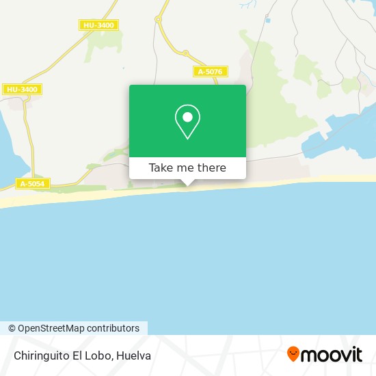 Chiringuito El Lobo map
