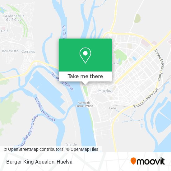 Burger King Aqualon map