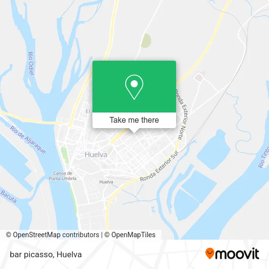 mapa bar picasso