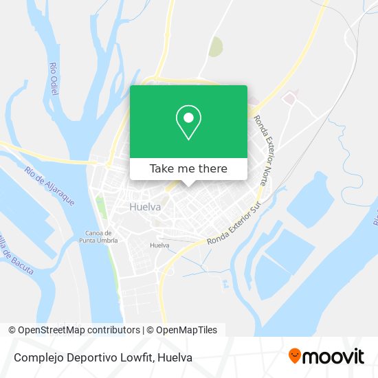 Complejo Deportivo Lowfit map