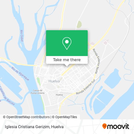 mapa Iglesia Cristiana Gerizim