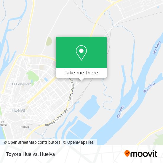 mapa Toyota Huelva