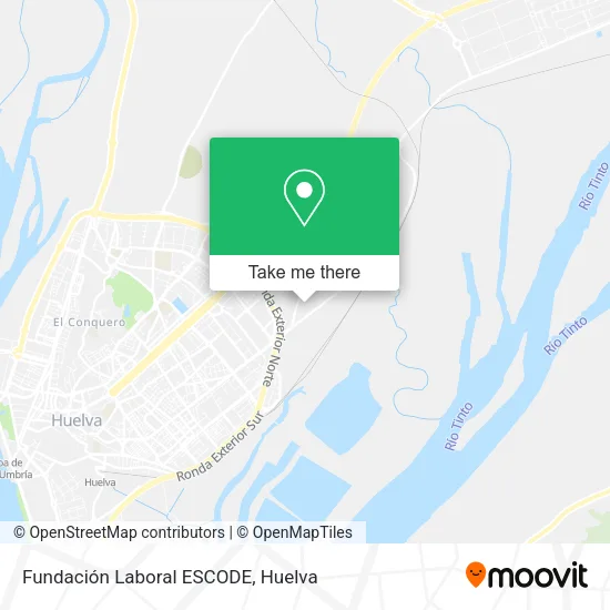 Fundación Laboral ESCODE map