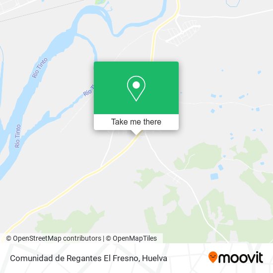 Comunidad de Regantes El Fresno map