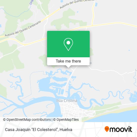 Casa Joaquín "El Colesterol" map