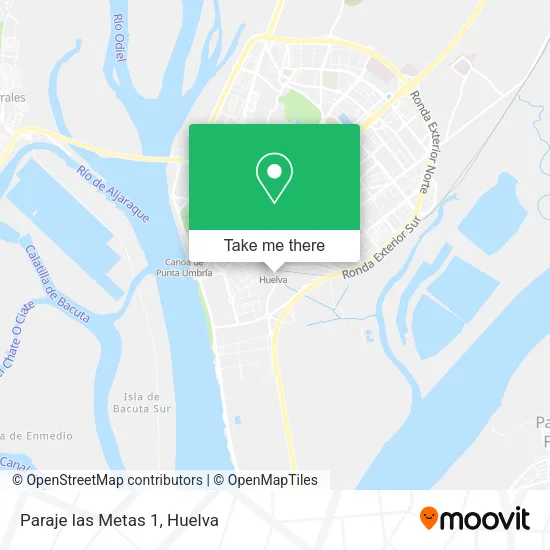 Paraje las Metas 1 map