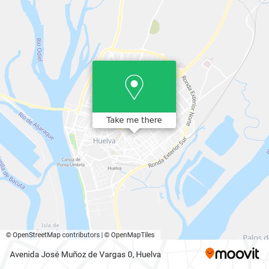 mapa Avenida José Muñoz de Vargas 0