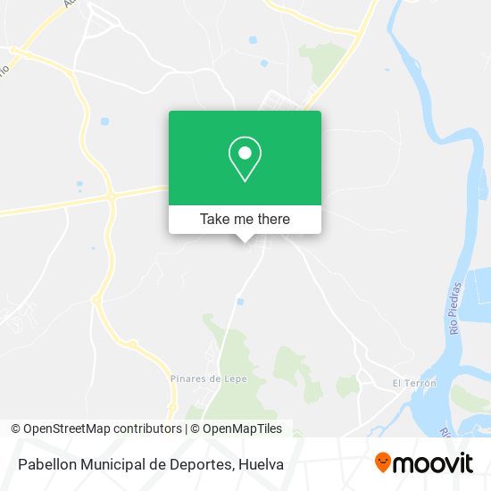 Pabellon Municipal de Deportes map