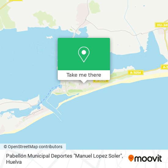 Pabellón Municipal Deportes "Manuel Lopez Soler" map
