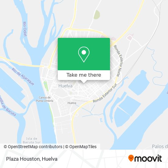 mapa Plaza Houston