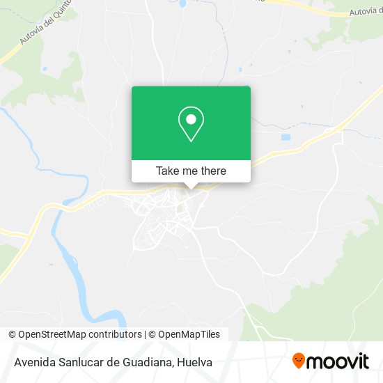 Avenida Sanlucar de Guadiana map