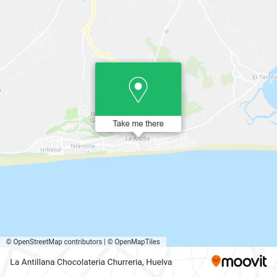 La Antillana Chocolateria Churreria map