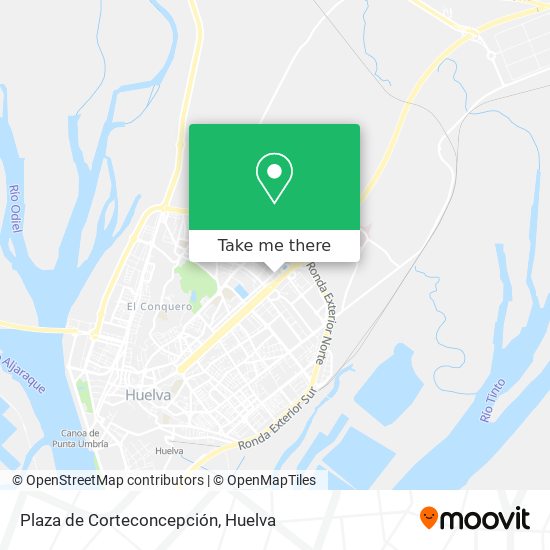 Plaza de Corteconcepción map