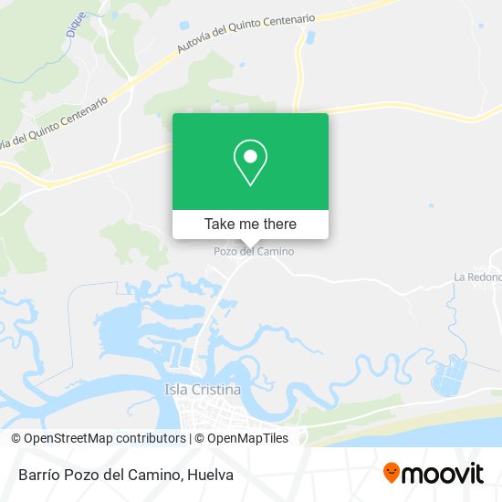 Barrío Pozo del Camino map