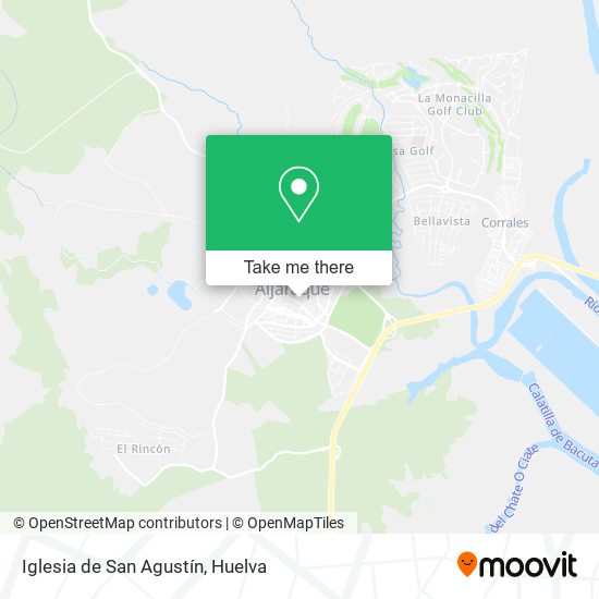 Iglesia de San Agustín map