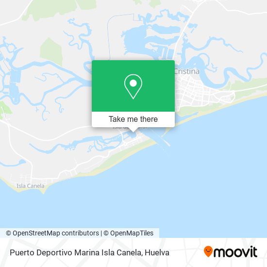 Puerto Deportivo Marina Isla Canela map