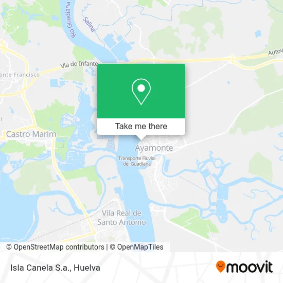 Isla Canela S.a. map