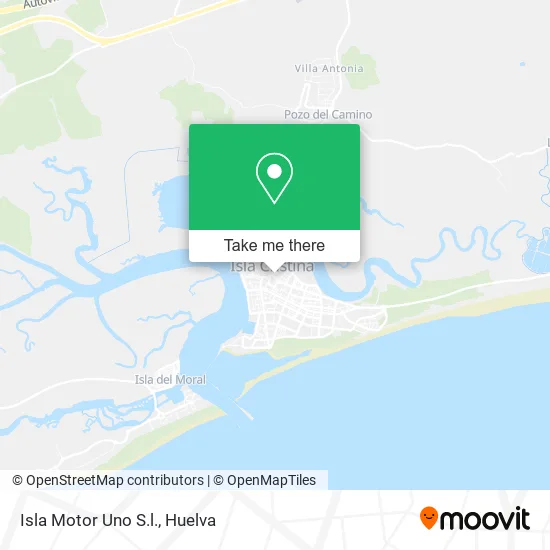 Isla Motor Uno S.l. map