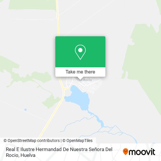 Real E Ilustre Hermandad De Nuestra Señora Del Rocio map