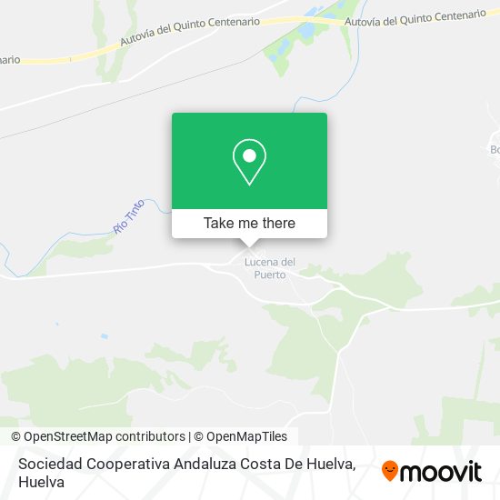 Sociedad Cooperativa Andaluza Costa De Huelva map