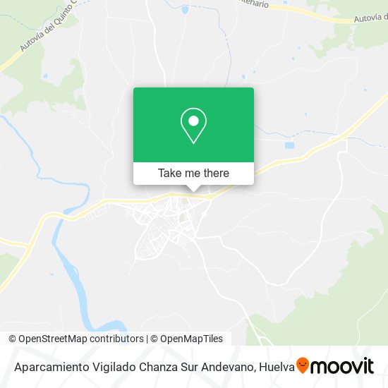 Aparcamiento Vigilado Chanza Sur Andevano map