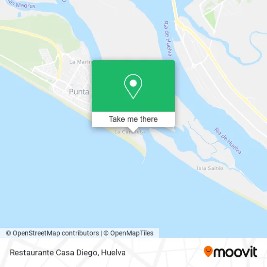 Restaurante Casa Diego map