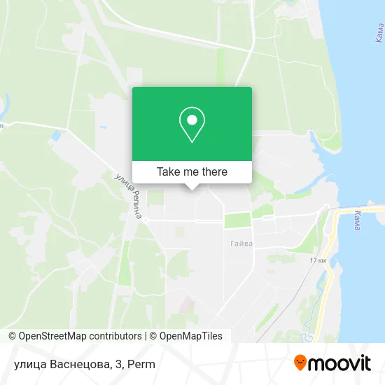 улица Васнецова, 3 map