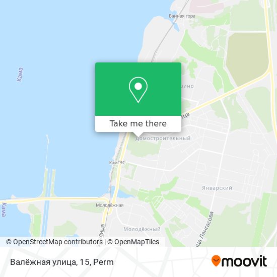 Валёжная улица, 15 map