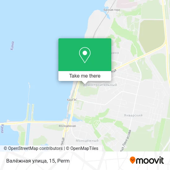 Валёжная улица, 15 map