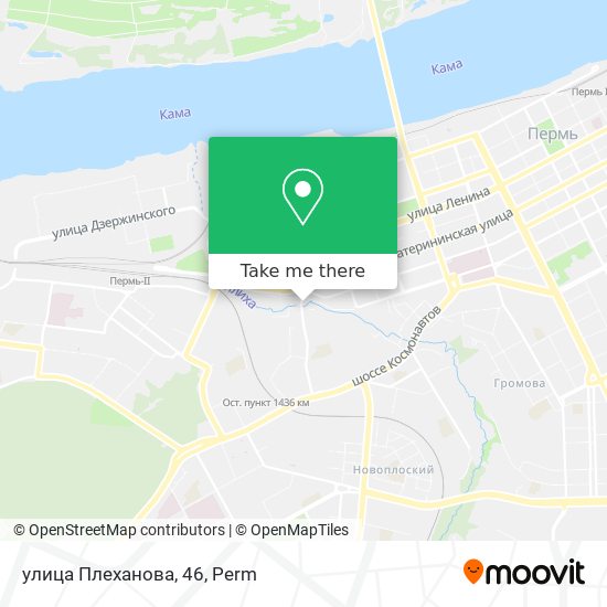 улица Плеханова, 46 map